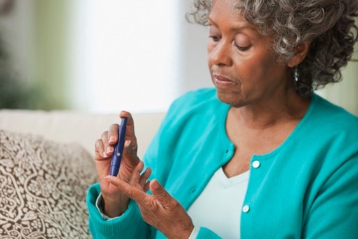 Diabetes Finger Prick